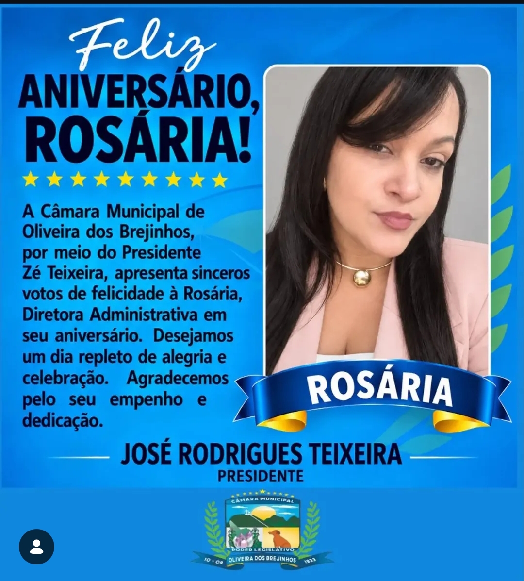 Feliz aniversário, Rosária Ferreira! 